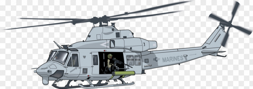 Helicopter Bell UH-1 Iroquois Rotor UH-1Y Venom 204/205 PNG