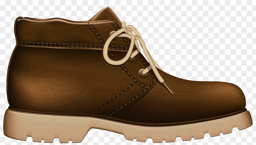 Hiking Boot Outdoor Shoe Footwear Brown Tan PNG