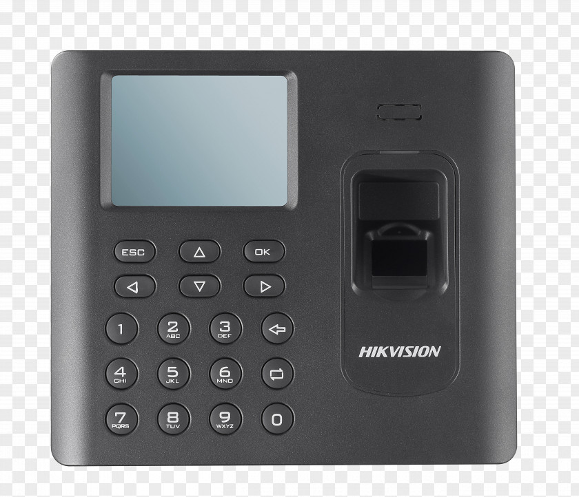 Hikvision Fingerprint Access Control Time And Attendance Biometrics PNG