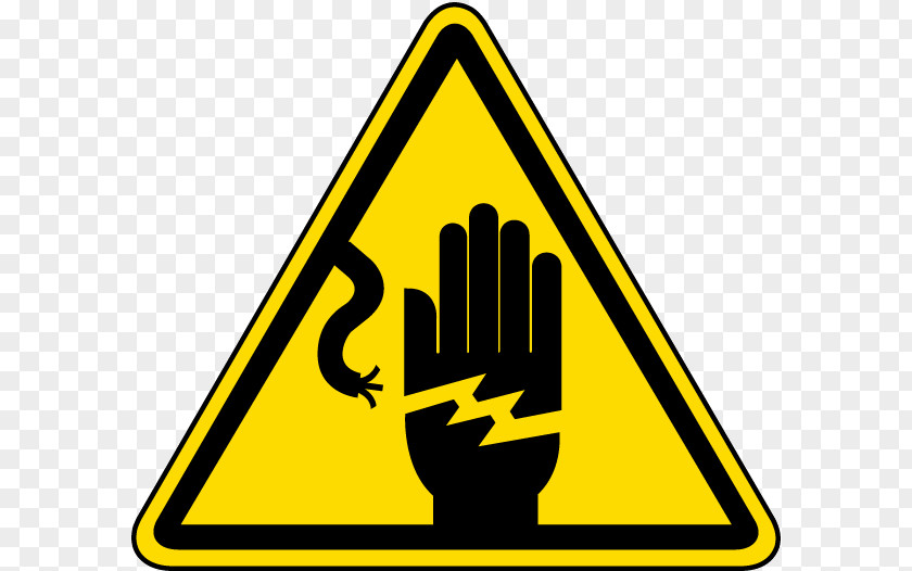 Safe Hazard Symbol Electricity Electrical Injury Safety PNG