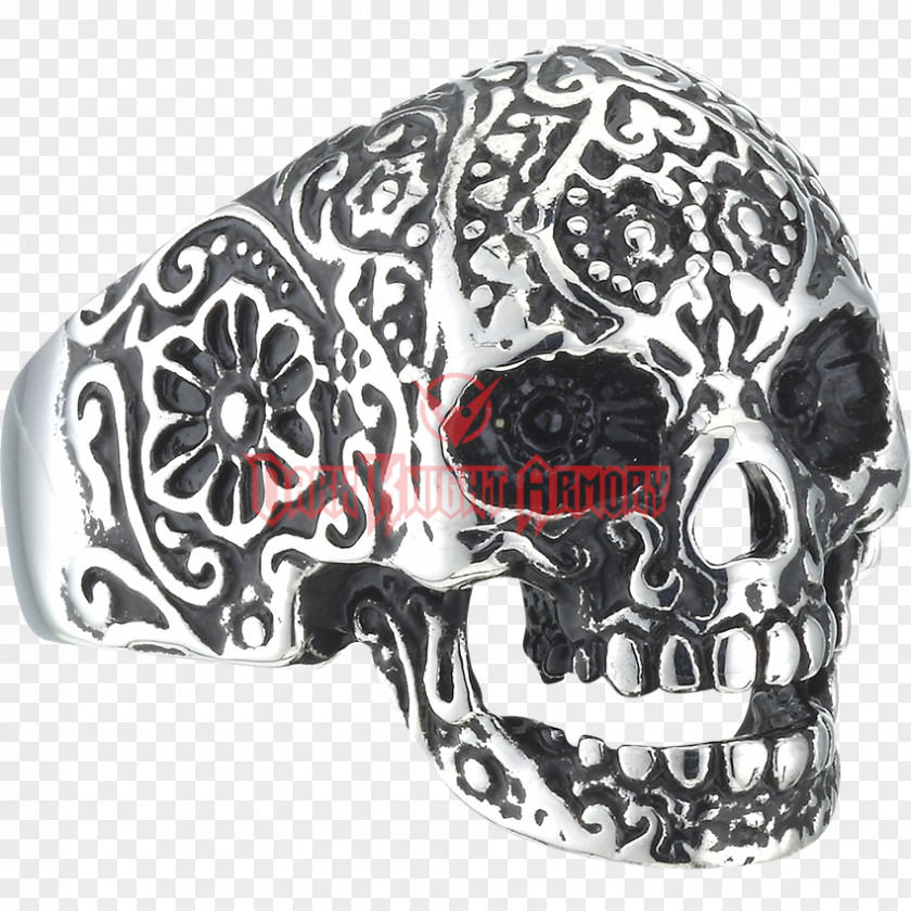 Skull La Calavera Catrina Day Of The Dead Ring PNG