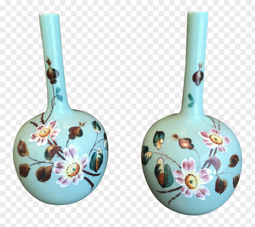 Vase Ceramic Turquoise PNG