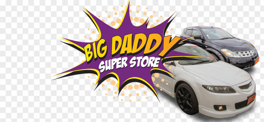 Big Daddy Car Automotive Design Logo Motor Vehicle Hood PNG