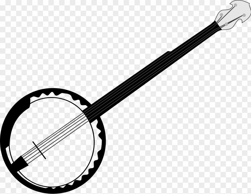 Instruments Musical Banjo Bluegrass Clip Art PNG