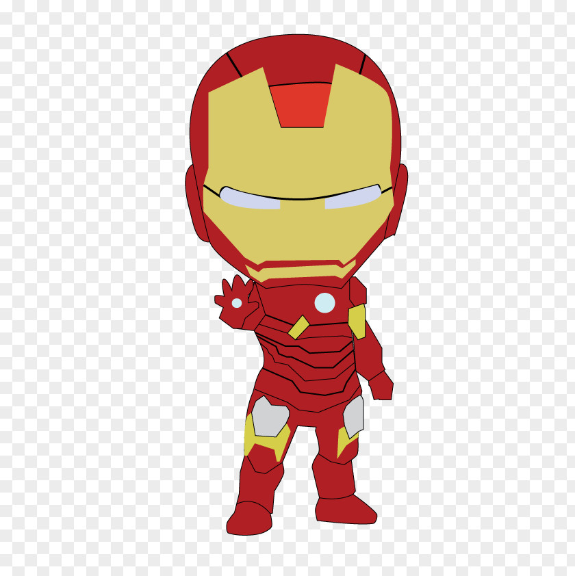 Ironman The Iron Man Iron-on PNG