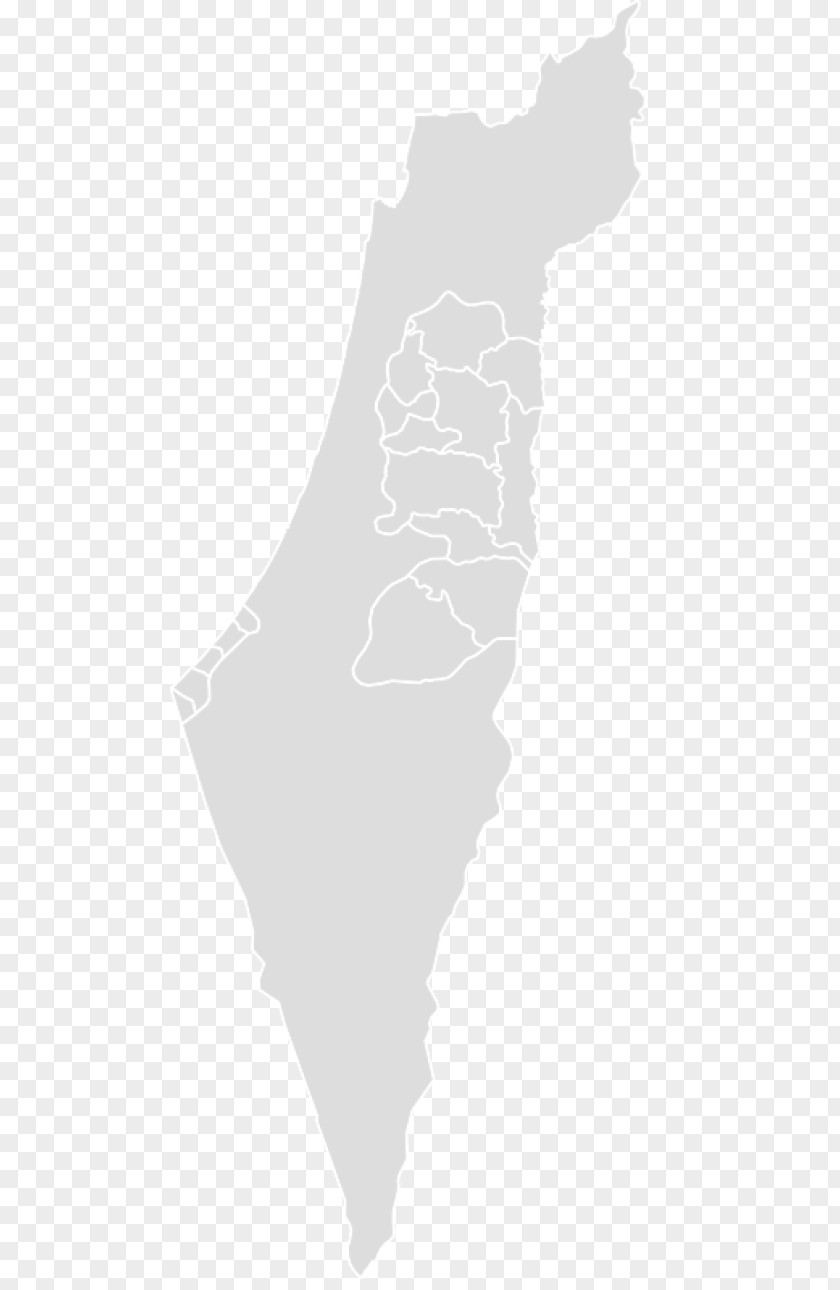 Map Blank State Of Palestine World Jerusalem PNG