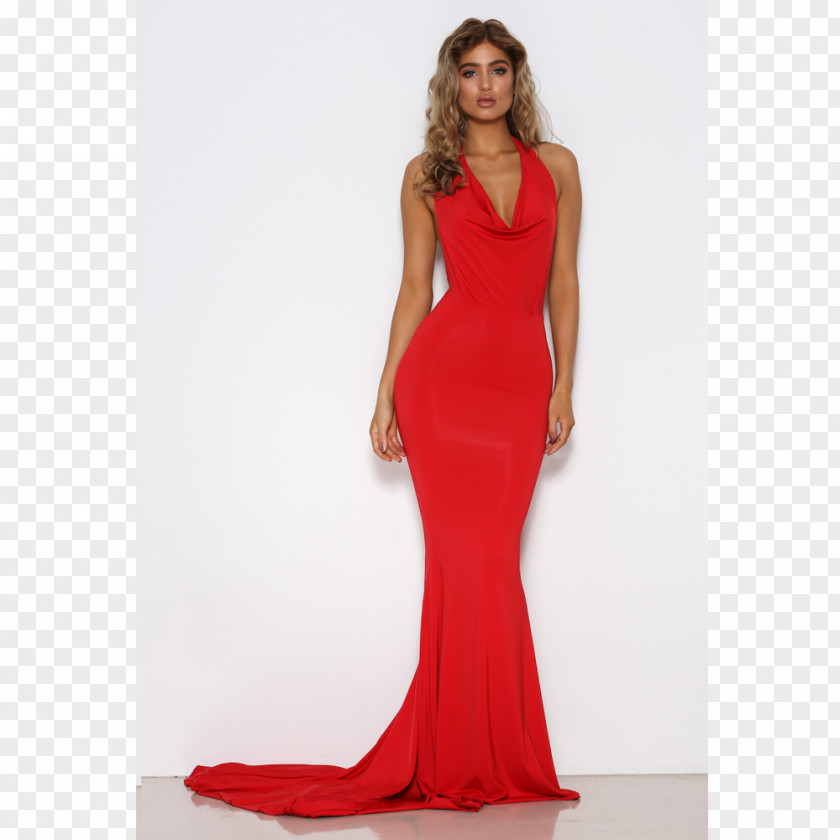 Red Dress Formal Wear Clothing Evening Gown PNG