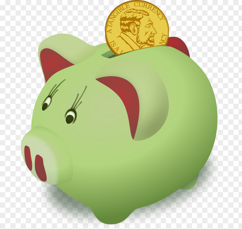 Save Clipart Piggy Bank Clip Art PNG