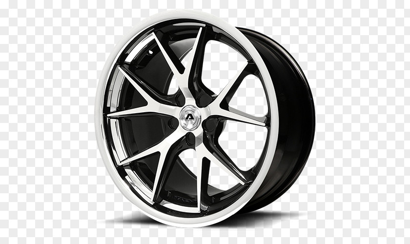Staggered Car Alloy Wheel Rim Forging PNG