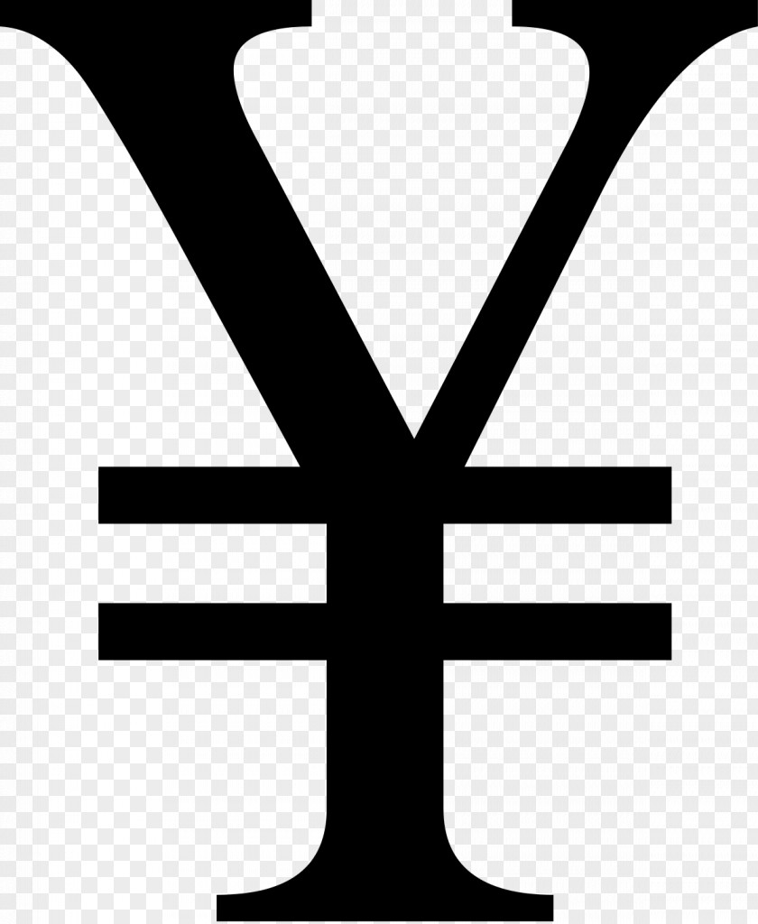 Yuan Bao Yen Sign Japanese Currency Symbol Renminbi PNG