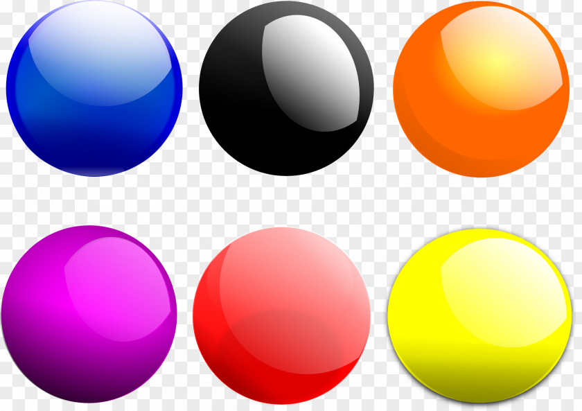 Billiard Beach Ball Clip Art PNG