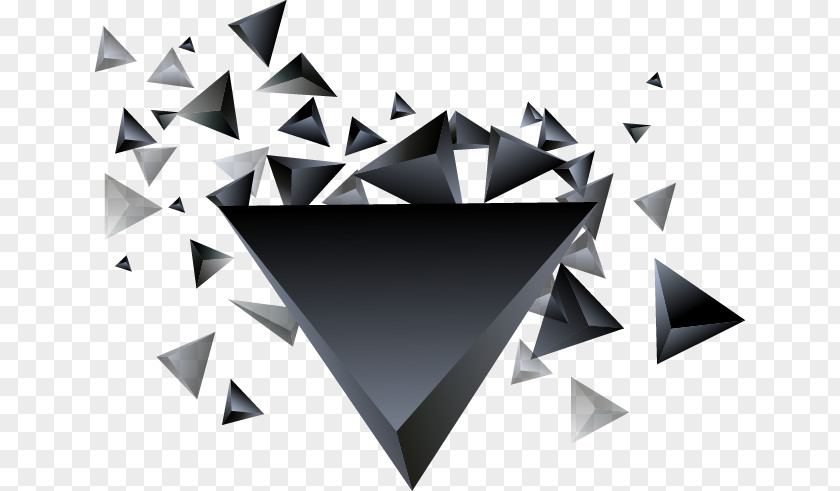 Cool Triangle Shape PNG