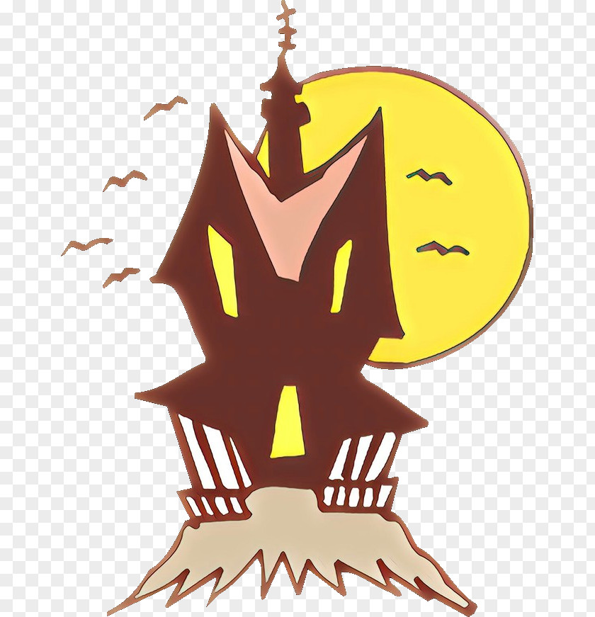Fictional Character Tree Haunted House Cartoon PNG