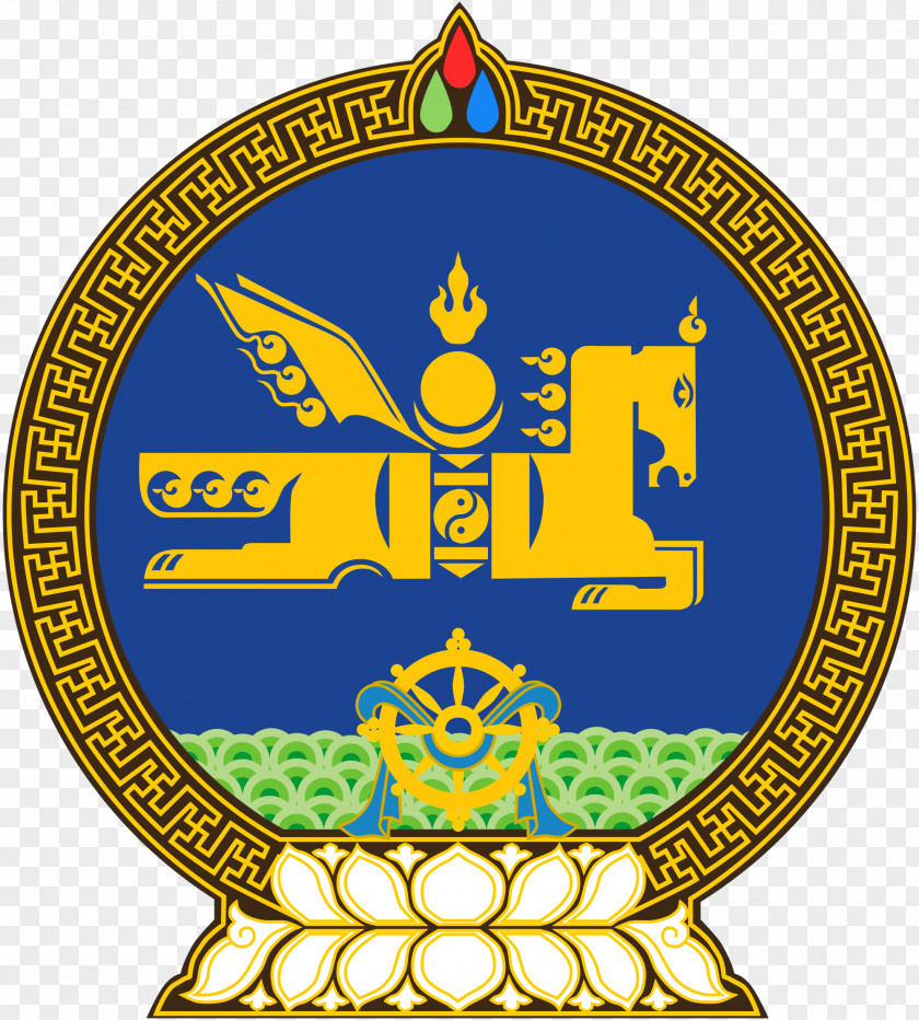 Khanda Emblem Of Mongolia President National Symbol PNG