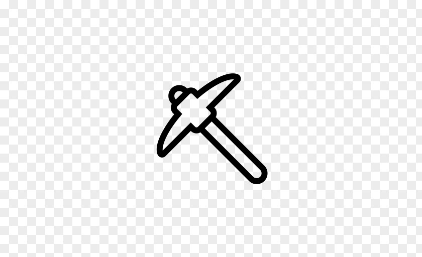 Mining Pickaxe Tool PNG