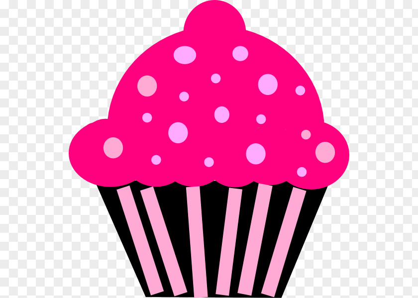 Pink Cupcake Frosting & Icing Muffin Red Velvet Cake Clip Art PNG