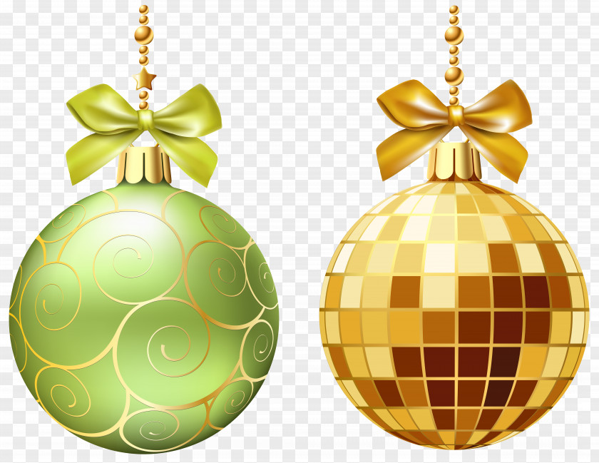 Christmas Balls Transparent Clip Art Image Ornament PNG