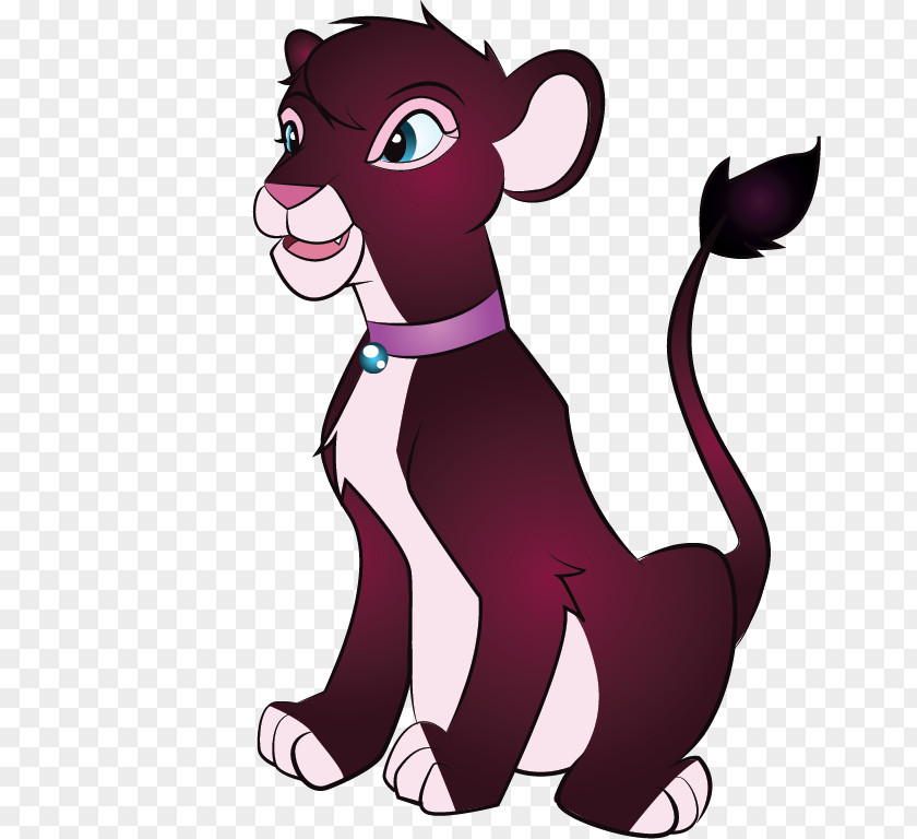 Colored Lion Cat Dog Horse Character Clip Art PNG