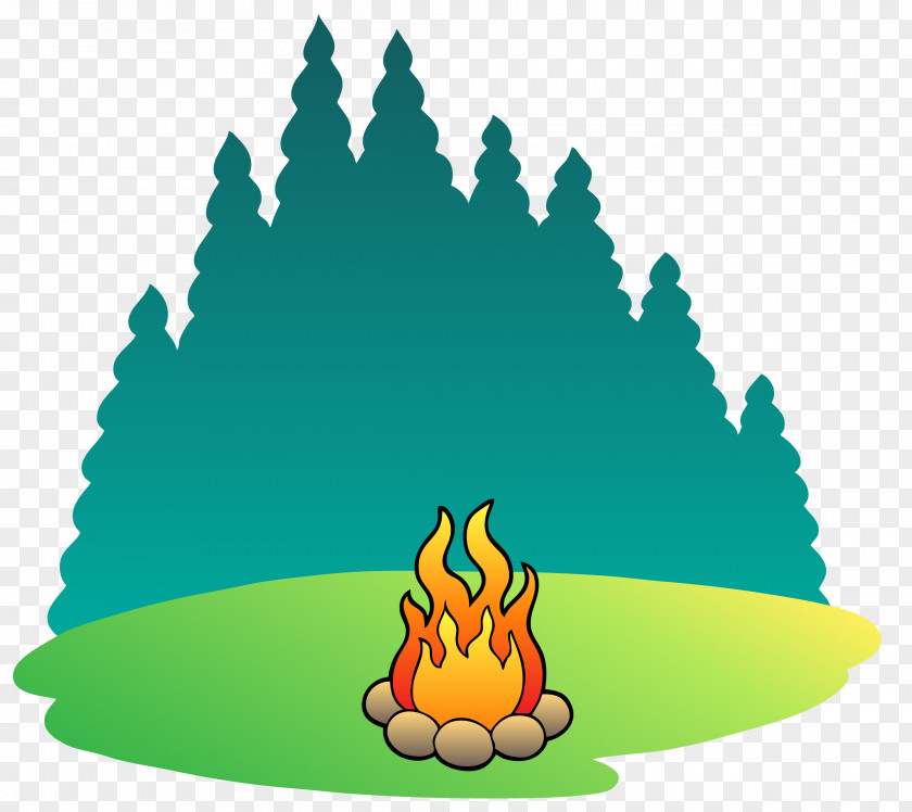 Forest Fire Vector Material Camping Campsite Summer Camp Clip Art PNG