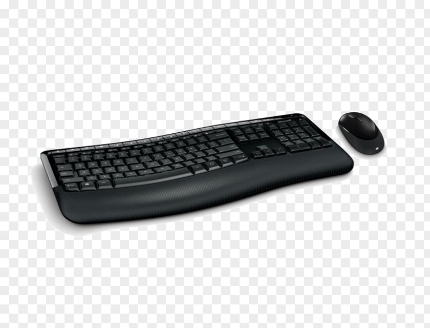 Mouse And Keyboard Computer Microsoft Wireless Ergonomic PNG