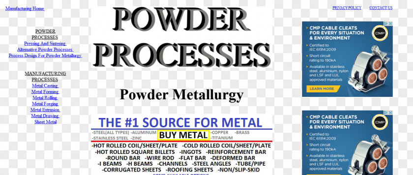 Powder Metallurgy Web Page Organization Advertising Forest Product PNG