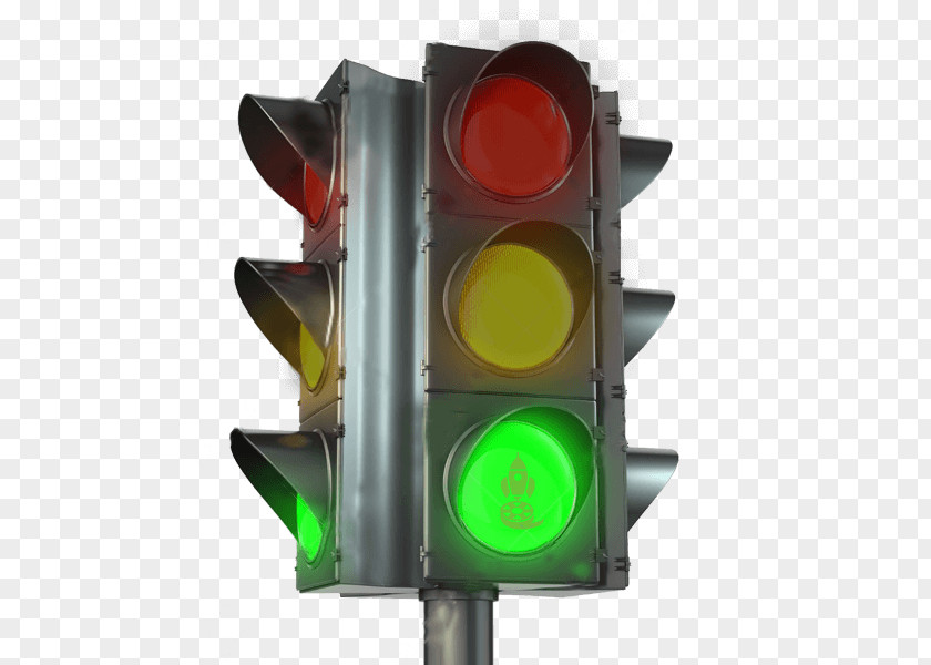 Traffic Light Green Stock Photography PNG