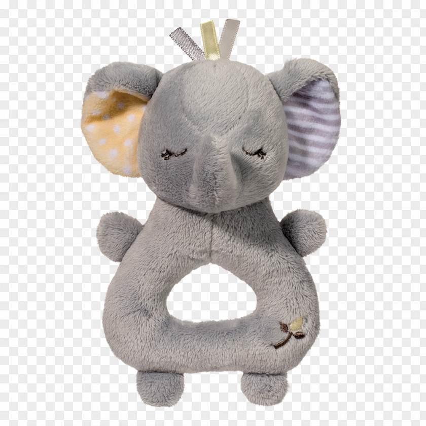 Baby Elephant Stuffed Animals & Cuddly Toys Rattle Plush PNG