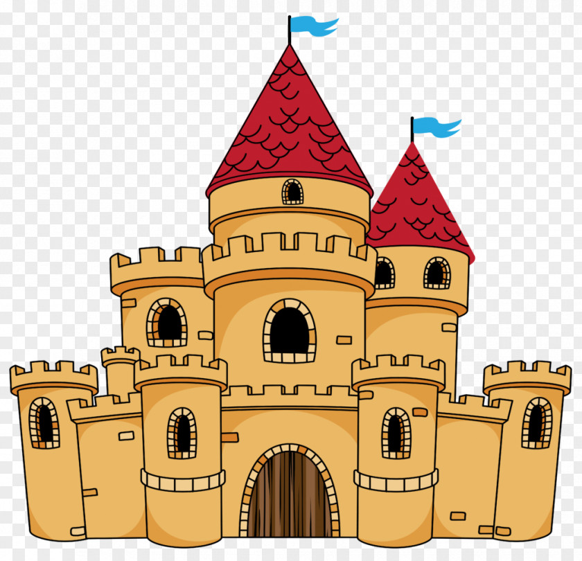 Castle Middle Ages Cartoon Clip Art PNG