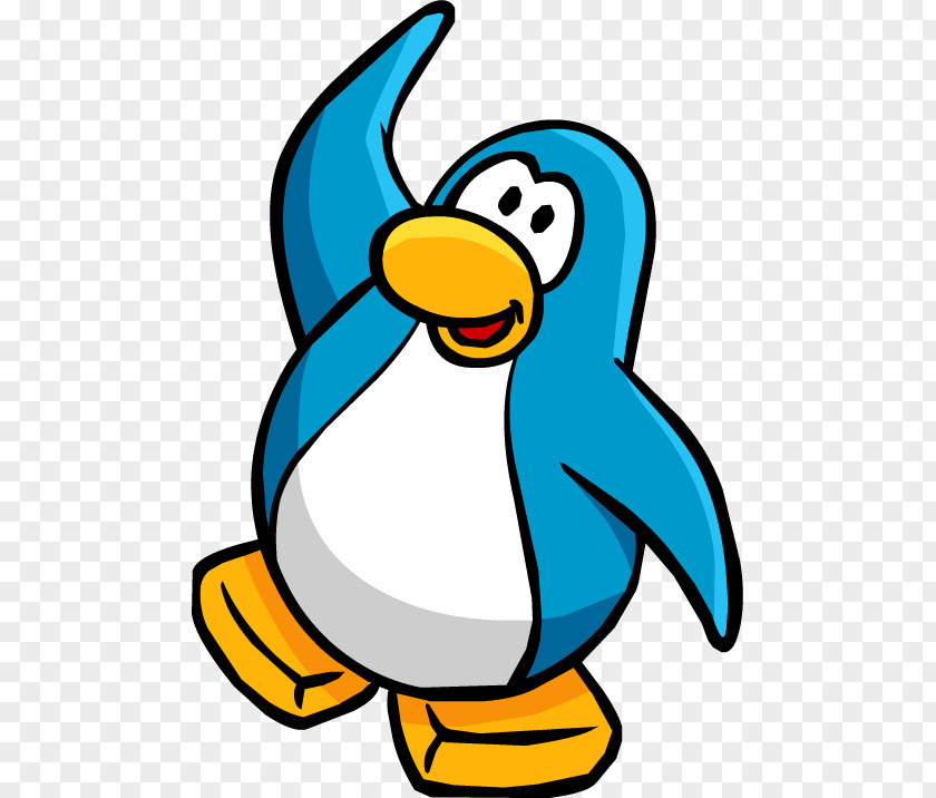 Penguin Club Little Bird Blue PNG