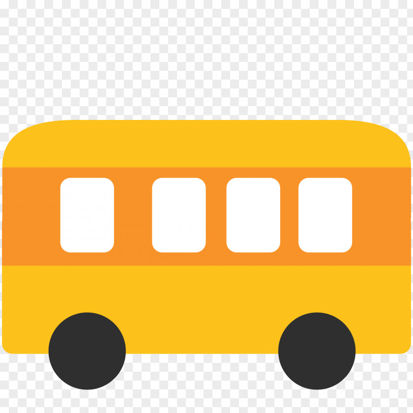 School Bus Emoji Train Text Messaging Clip Art PNG