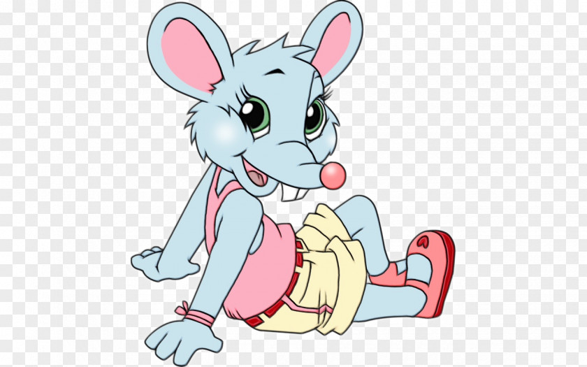 Snout Mouse Cartoon Animated Rat Rabbit Nose PNG