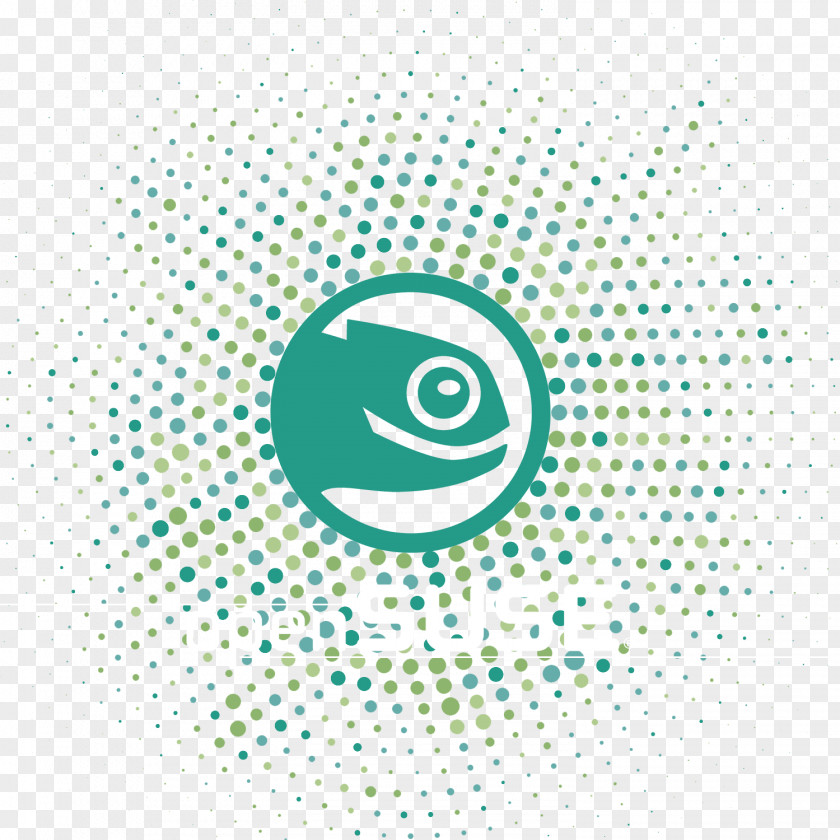 Circle Halftone Logo PNG