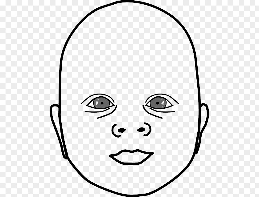 Eye Infant Child Face Clip Art PNG