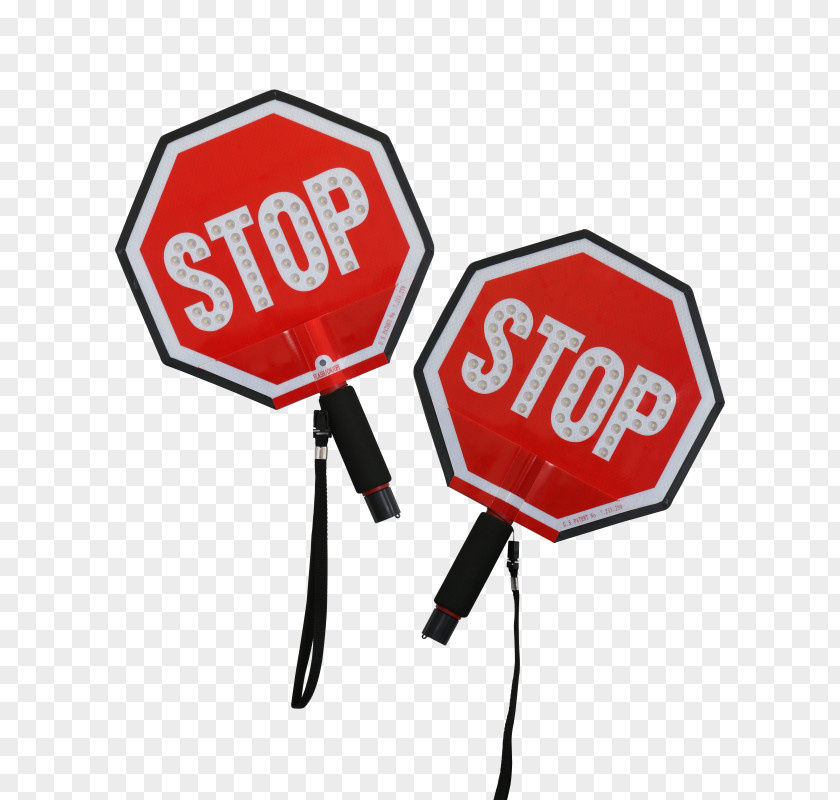 Light Stop Sign Light-emitting Diode Crossing Guard PNG