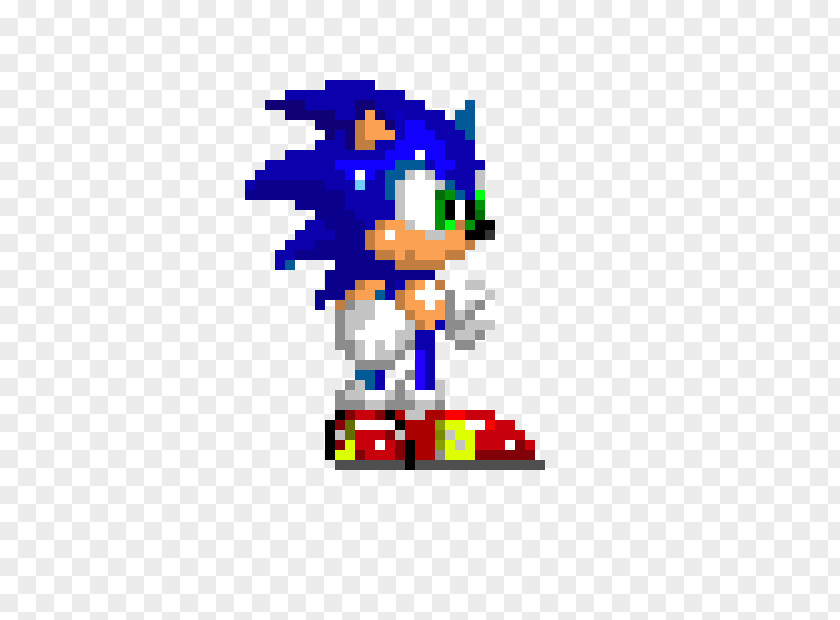 Pixelart Sonic The Hedgehog 3 Mania 2 X-treme PNG
