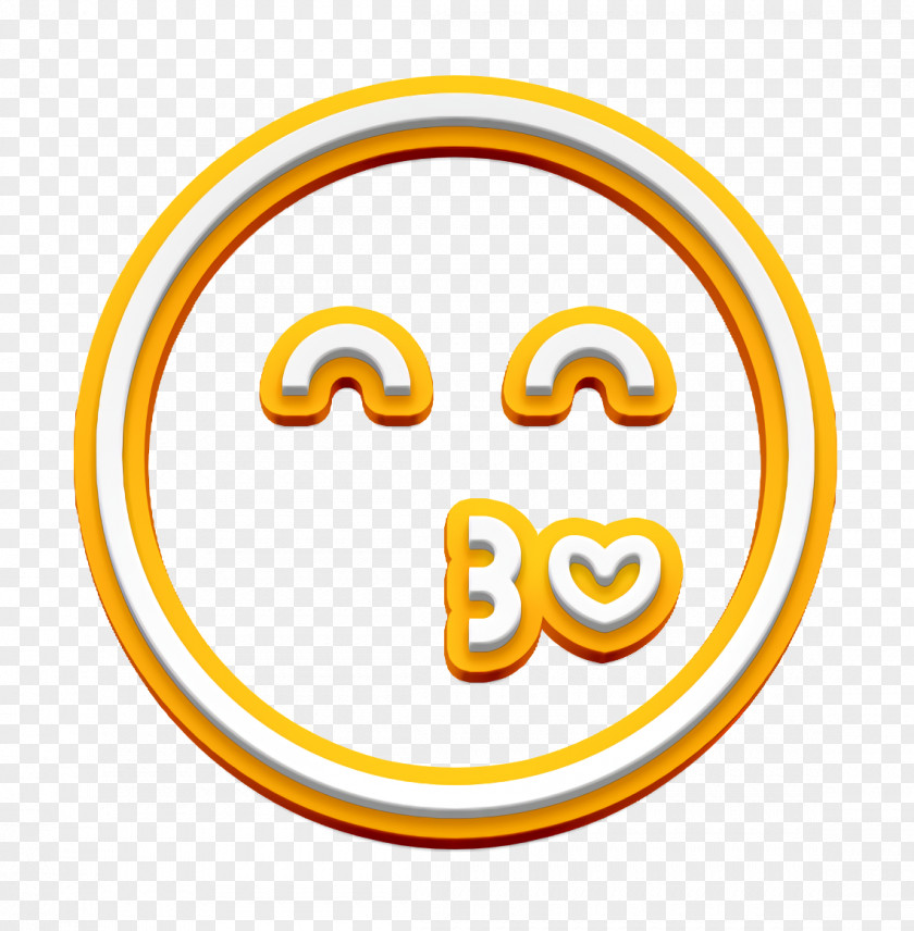 Trademark Logo Kiss Emoji PNG