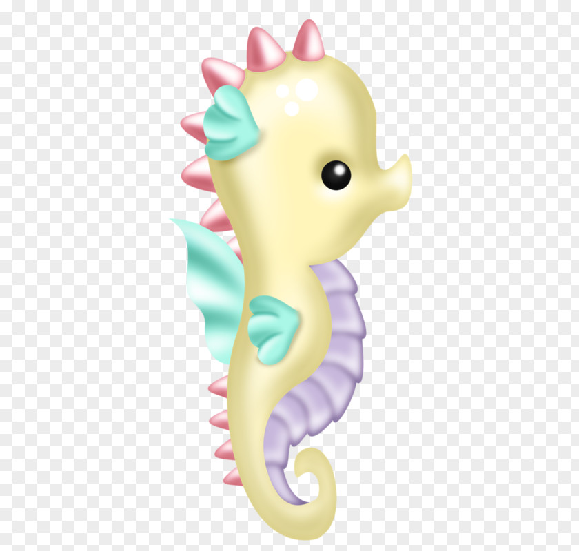 Cute Little Hippocampal Dwarf Seahorse Hippocampus Clip Art PNG