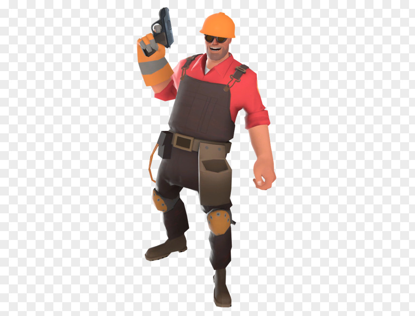 Engineer Team Fortress 2 Half-Life Taunting Critical Hit PNG