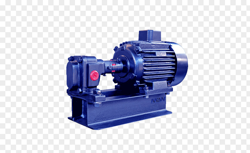 Gear Oil Pump Electric Motor Crusher PNG