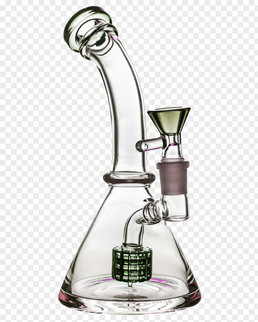 Glass Bong Beaker Smoking Pipe Neck PNG