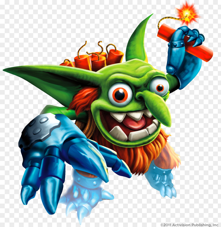 Boomer Skylanders: Spyro's Adventure Swap Force PNG