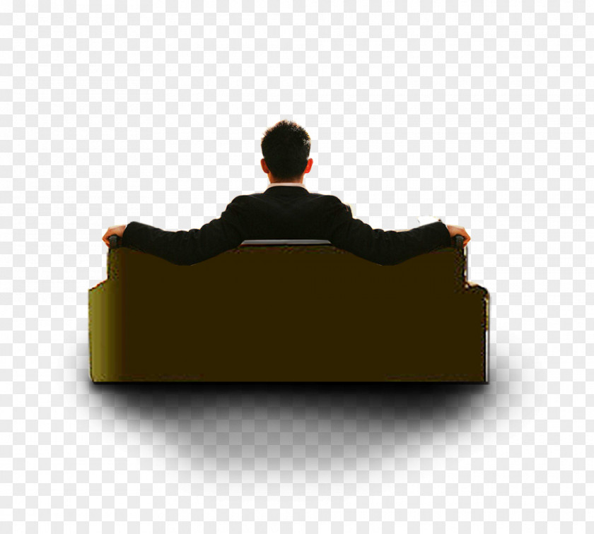 Business People Couch Sitting PNG
