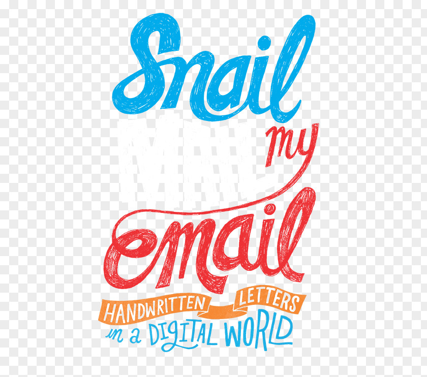 Handwritten Letter Snail Mail Email Art Logo PNG
