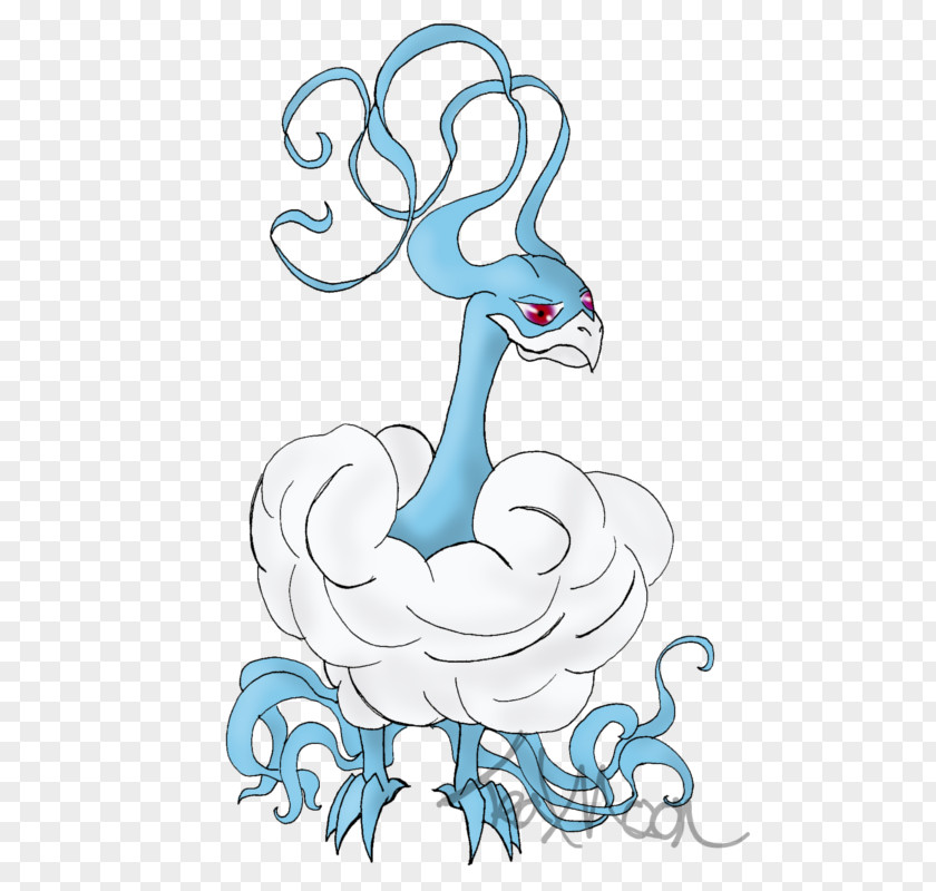 Pokemon Altaria Line Art Beak Cartoon Clip PNG