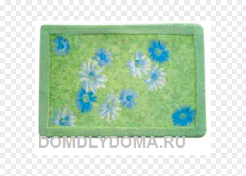 Baht Place Mats Rectangle Turquoise PNG