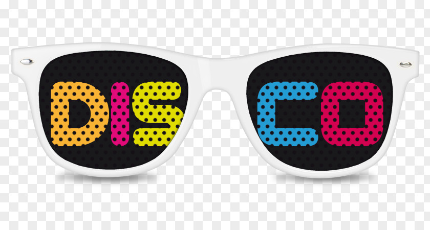 Discoteca Sunglasses D.I.S.C.O. Goggles Eyewear PNG