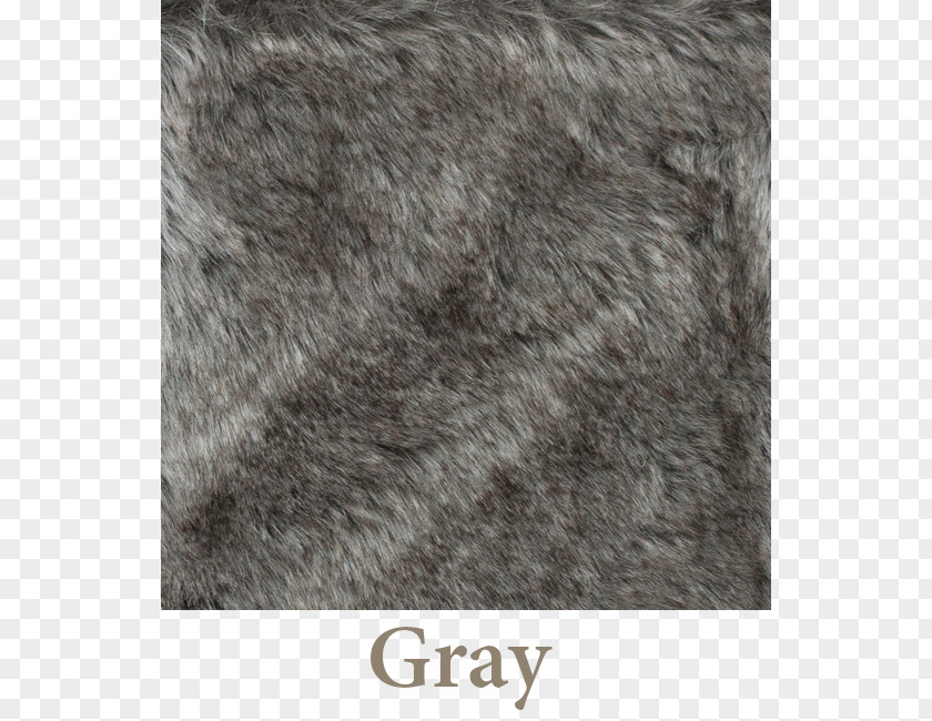 Gray Texture Textile Fake Fur Pillow Animal Product PNG