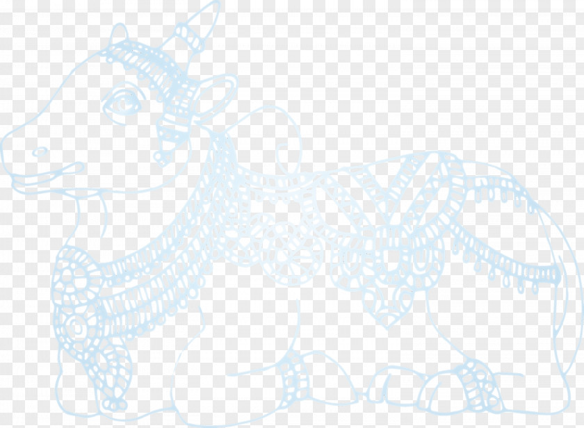 Sketch Dog Line Art Cartoon Pattern PNG