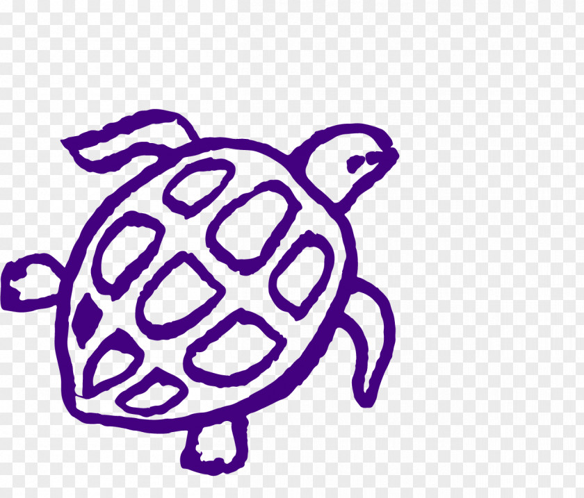 Vector Painted Turtle Sea PNG