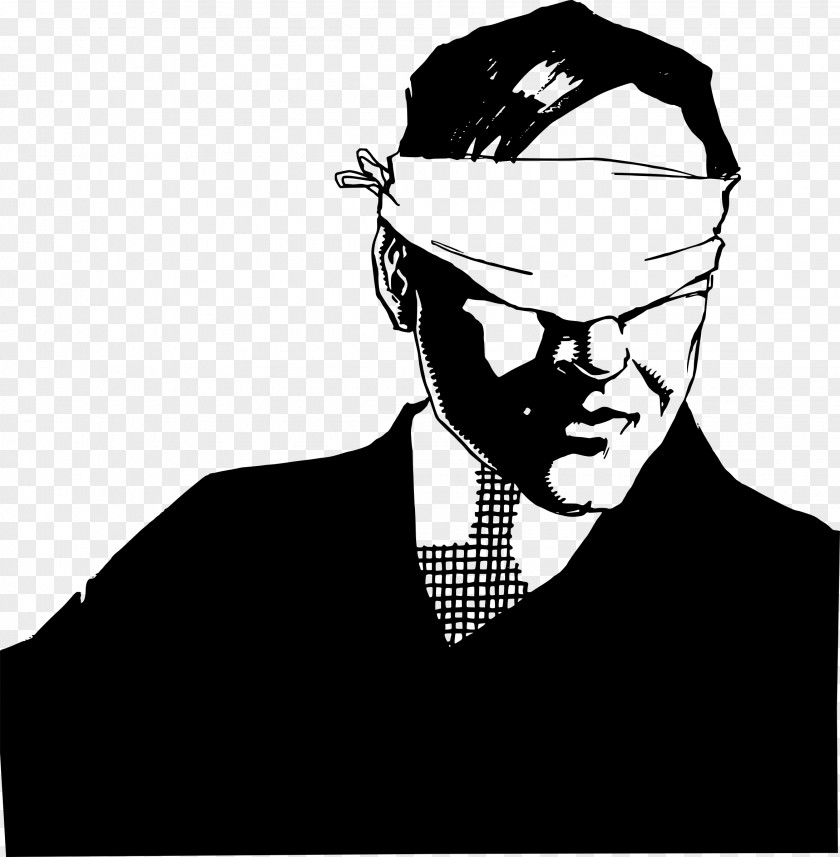 Blindfolded Blindfold Clip Art PNG